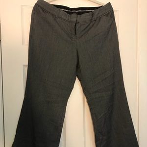 Express Petite grey trousers